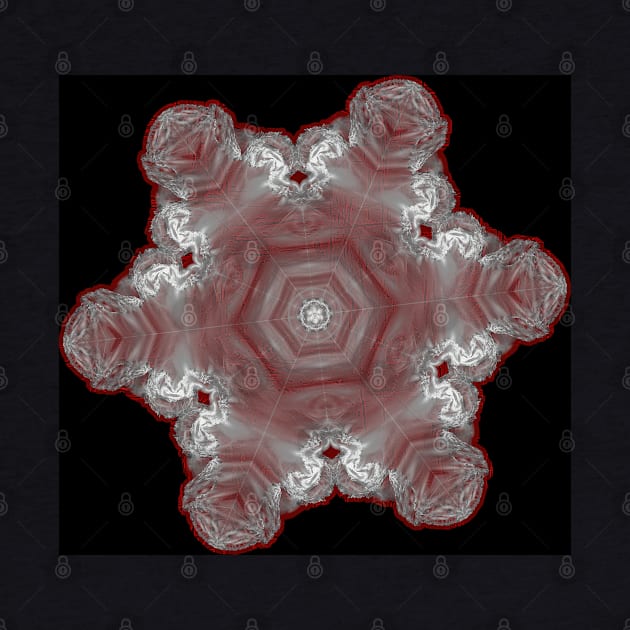 Spectacular fractal snowflake by hereswendy